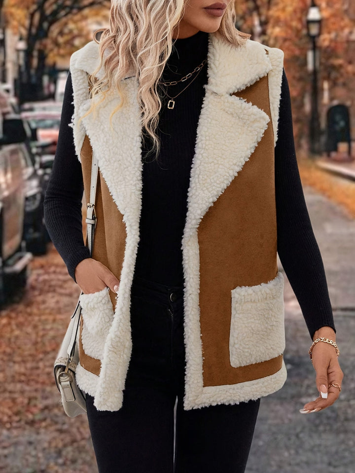 Sylvie | Mysig Krage Varm Västar