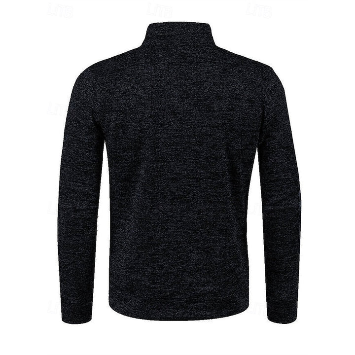 Caleb | Jacka med Full-Zip och Ståkrage