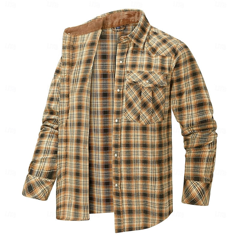 Rory | Robust Rutigt Overshirt