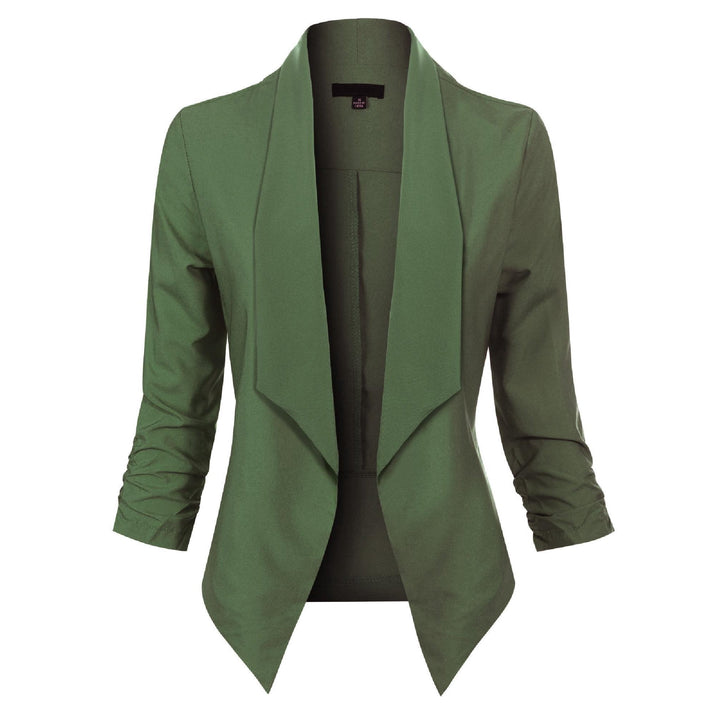 Penelope | Öppen Framskjutande Draperad Blazer