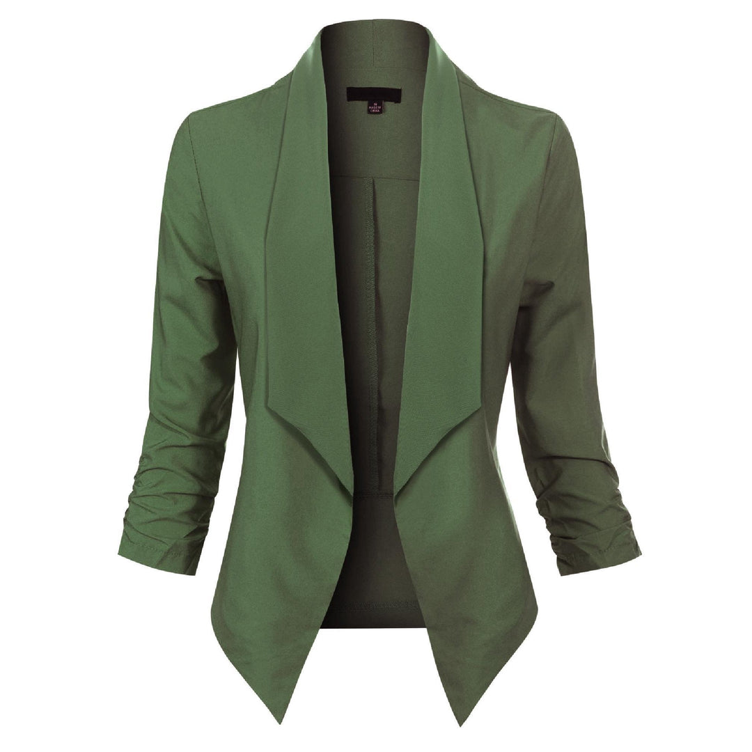 Penelope | Öppen Framskjutande Draperad Blazer