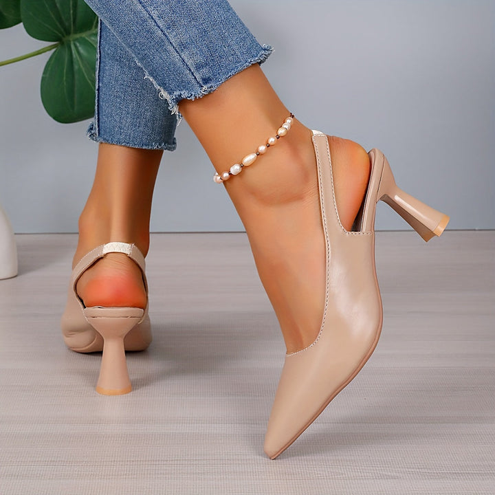Sophia | Elegant Slingback Spetsiga Klackar