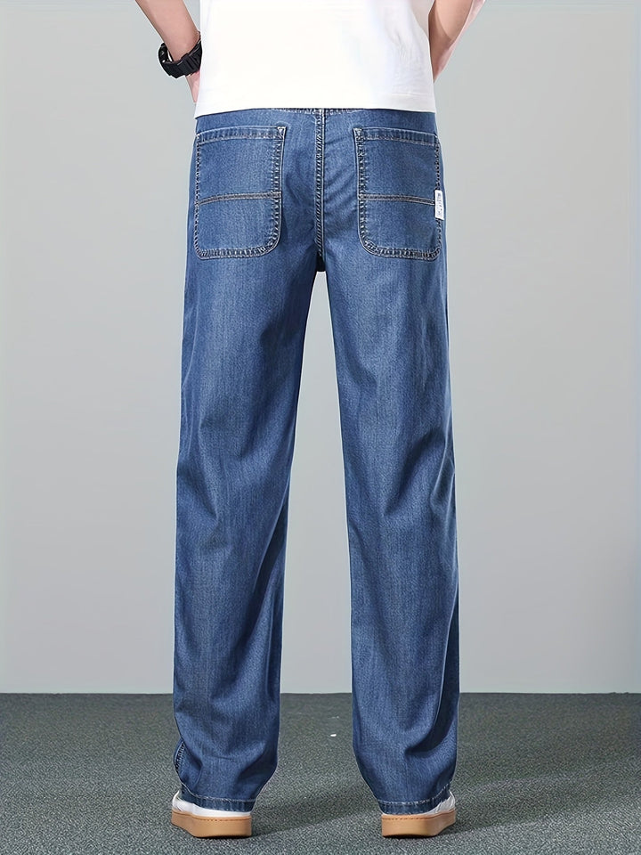 Nash | Avslappnade Rakben Jeans