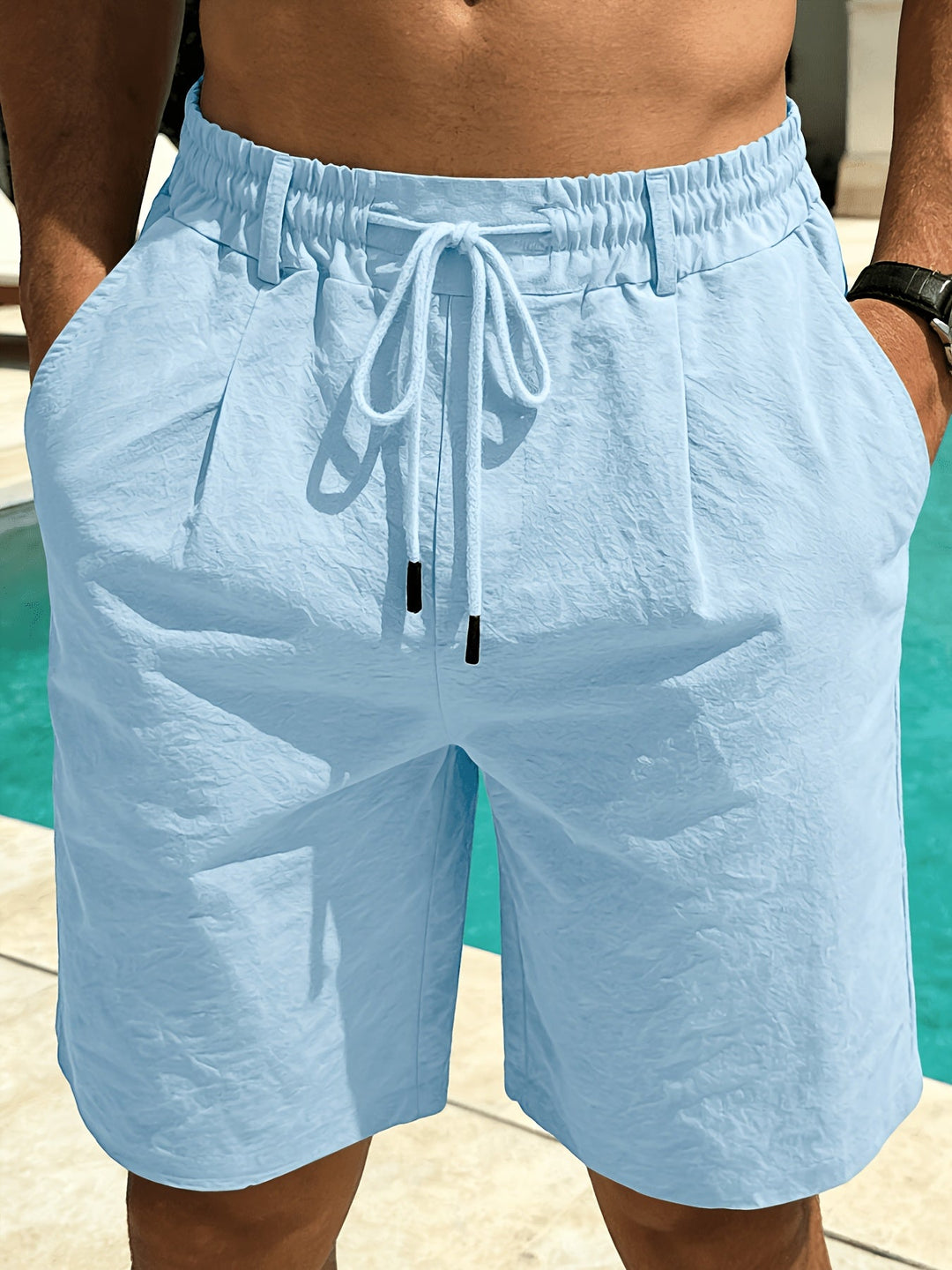 Trevor | Avslappnade Drawstring Shorts
