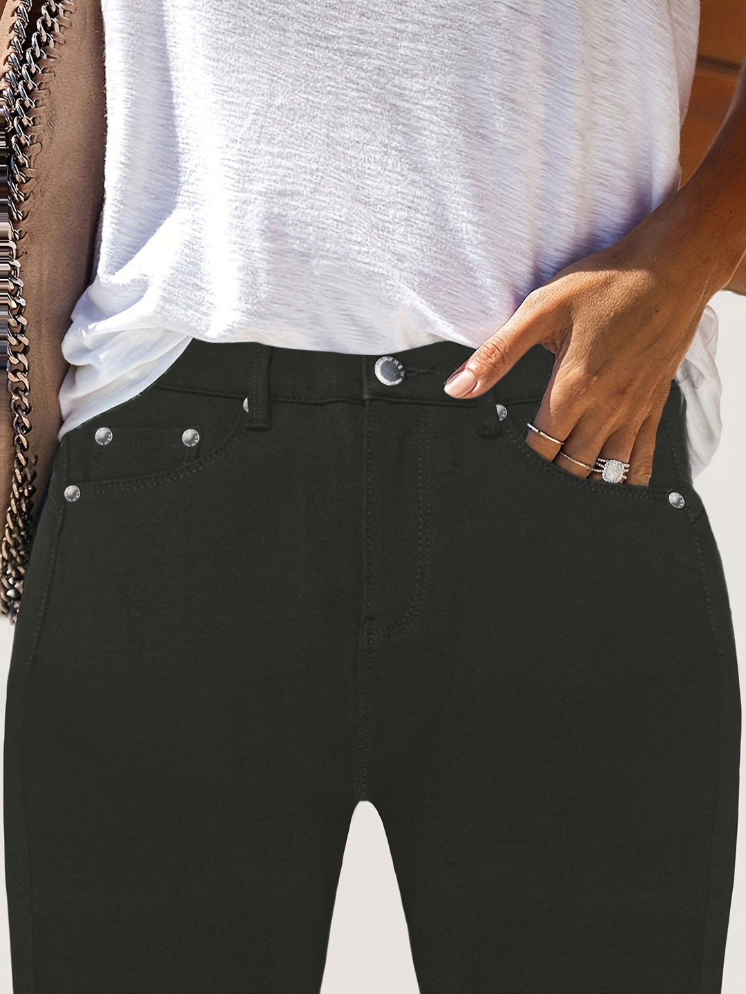 Joan | Högmidjade Skinny Jeans
