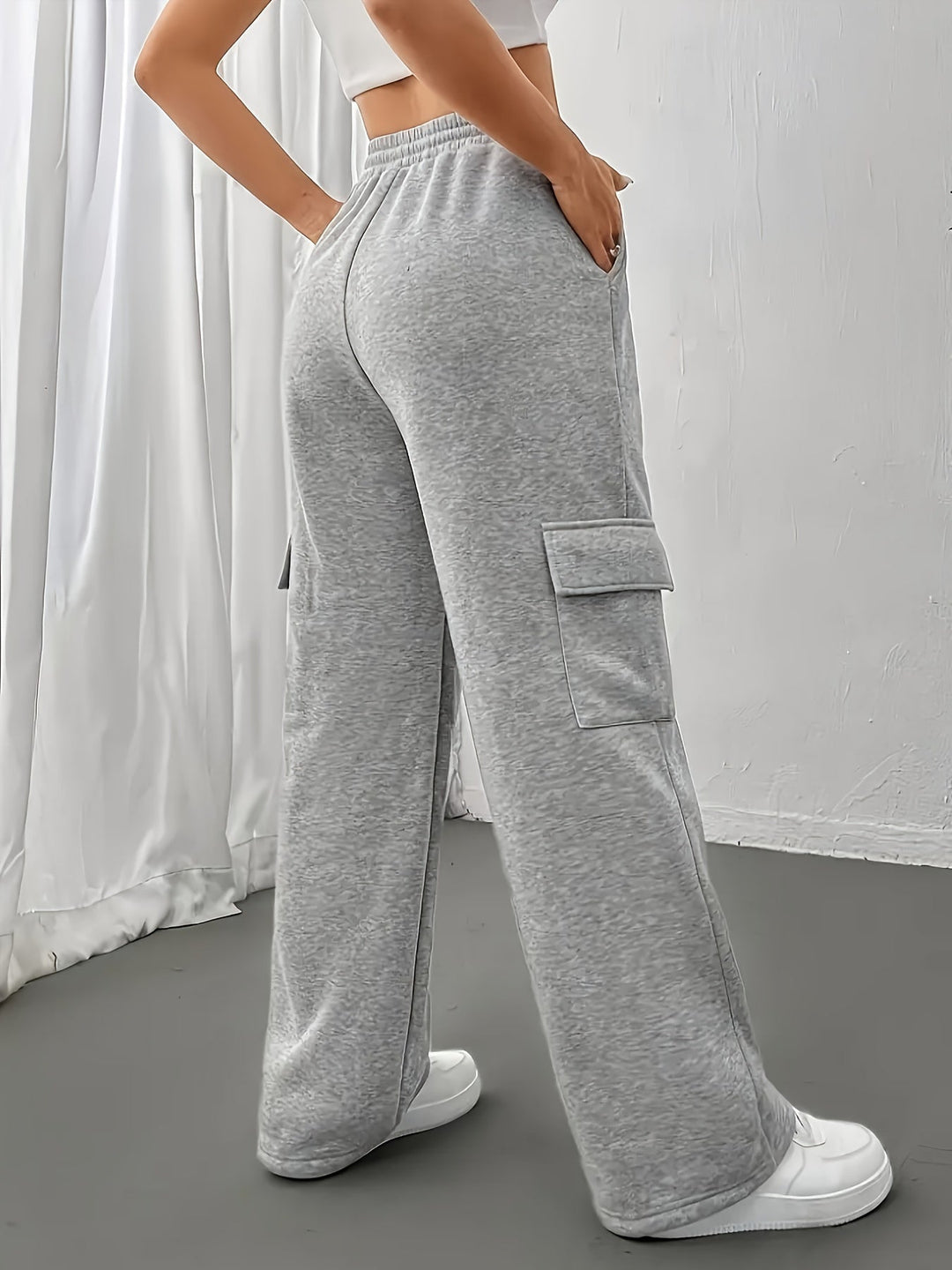 Eloise | Avslappnade Cargo Joggers