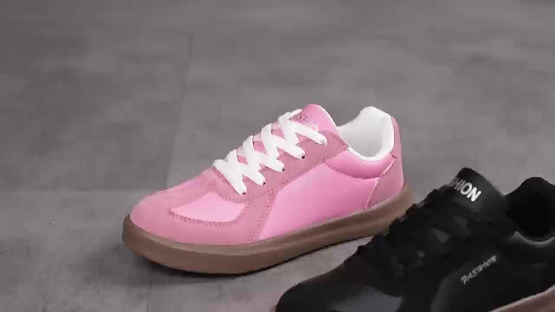 Frances | Vardags Sneakers med Snörning