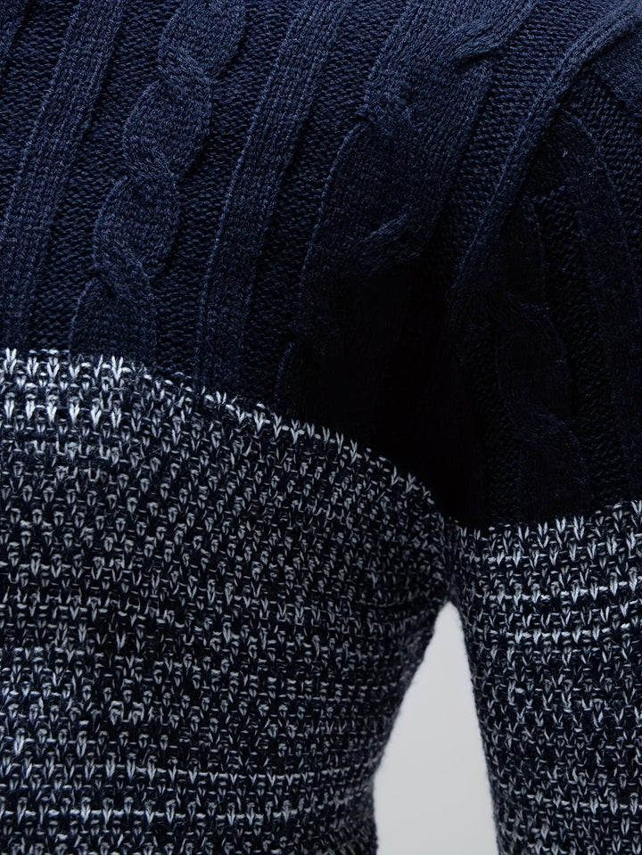 Graham | Färgglad Crew Neck Tröja