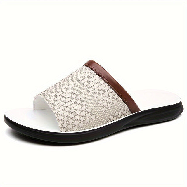 Elliot | Vävd Slide Sandaler