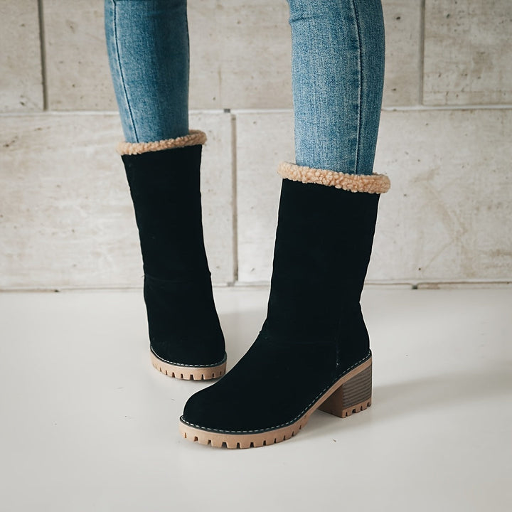 Eleanor | Mysiga Cuffade Ankelstövlar