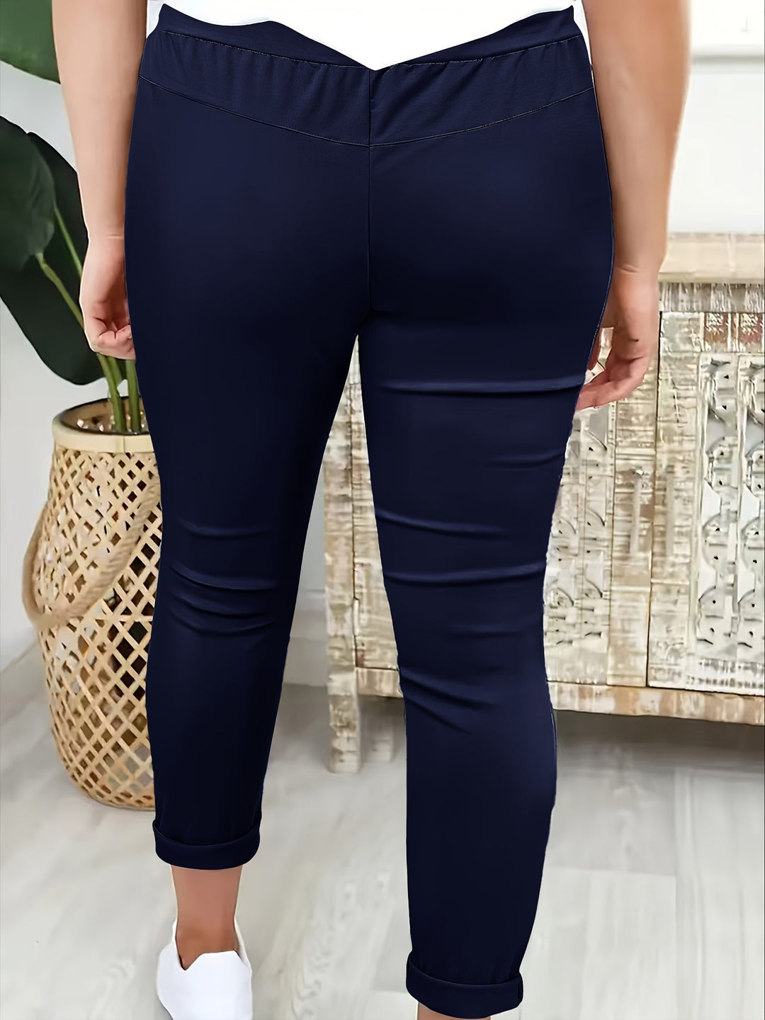 Harriet | Avslappnade Drawstring Byxor