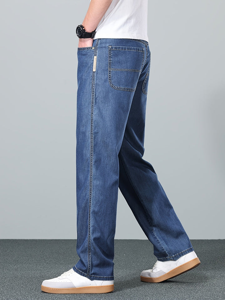 Nash | Avslappnade Rakben Jeans