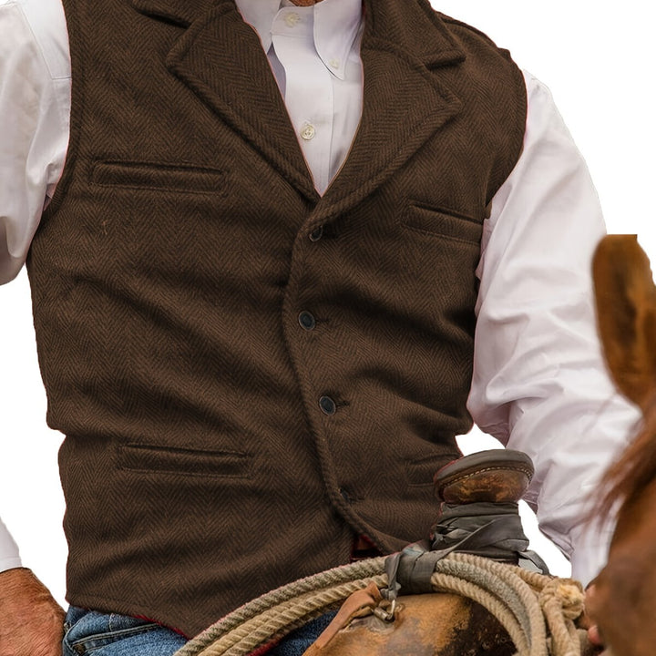Colton | Heritage Herringbone Västen