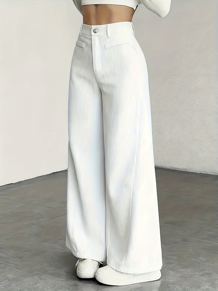 Kimberly | Högmidjade Vida Byxor