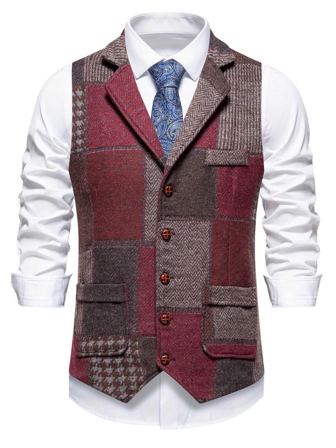 Tobias | Patchwork Skräddarsydd Västar