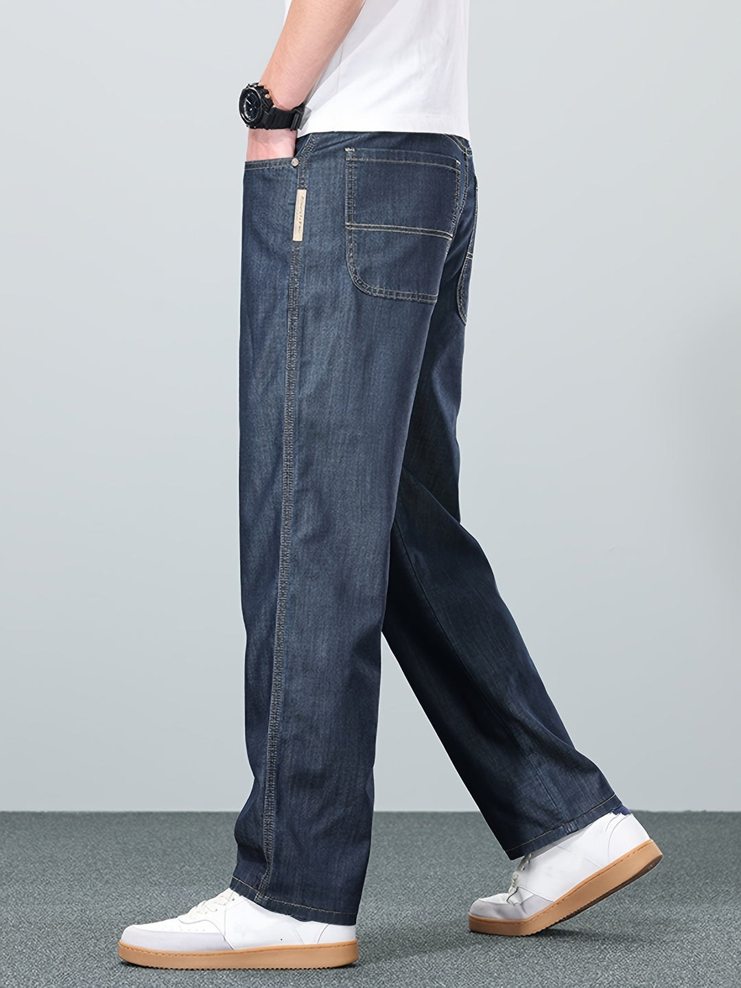 Nash | Avslappnade Rakben Jeans