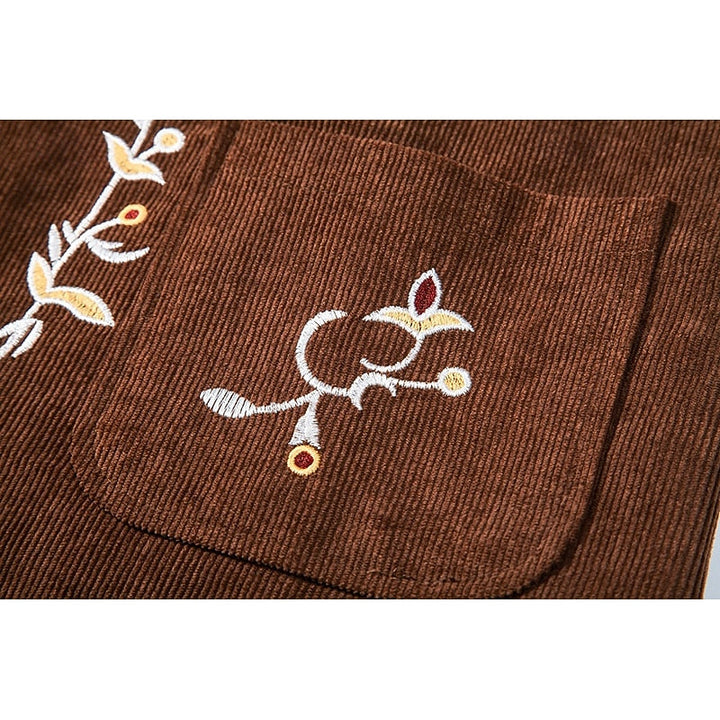 Otis | Broderad Enknäppt Västa