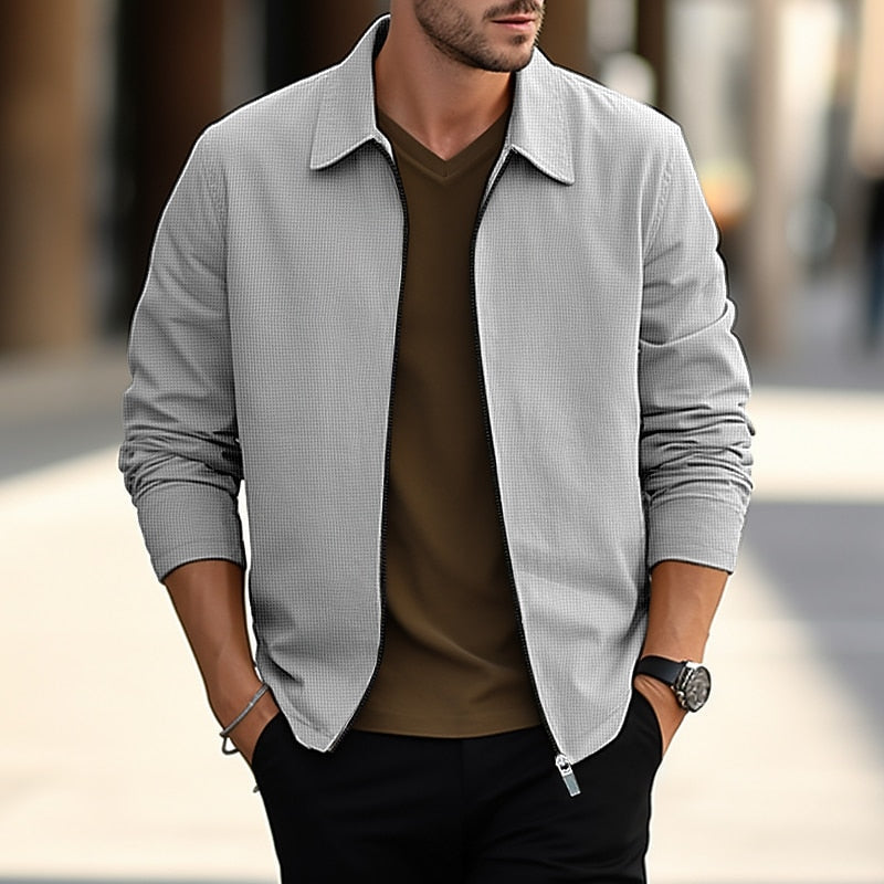Blake | Lätt Texturerad Overshirt