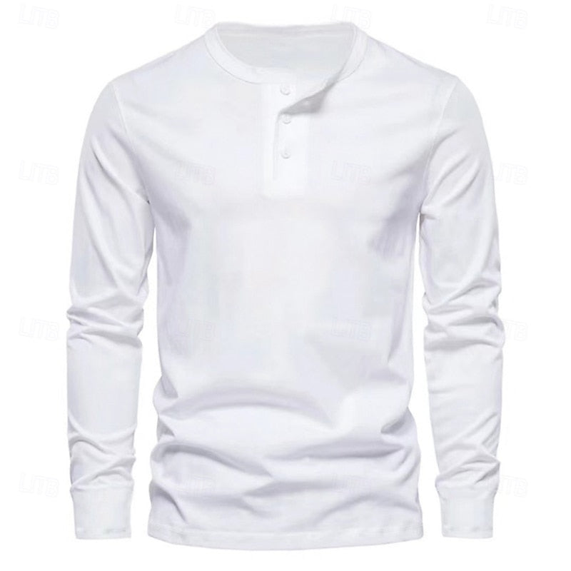 Sheldon | Klassisk Långärmad Henley