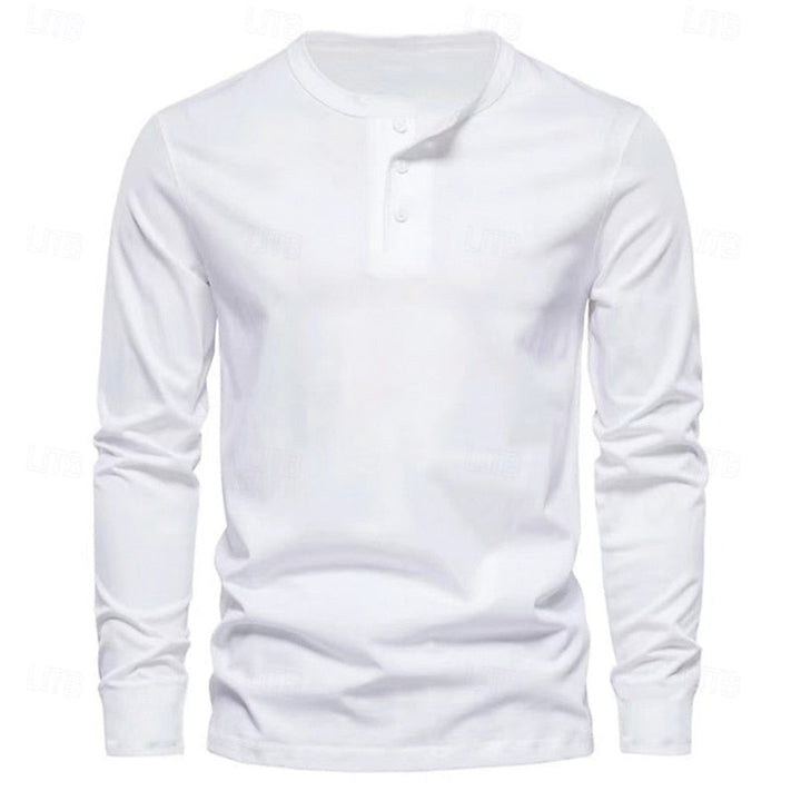 Sheldon | Klassisk Långärmad Henley
