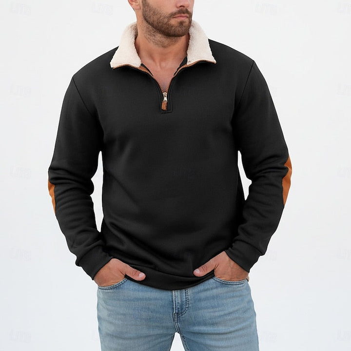Sawyer | Stående Krage Halvdraget Pullover