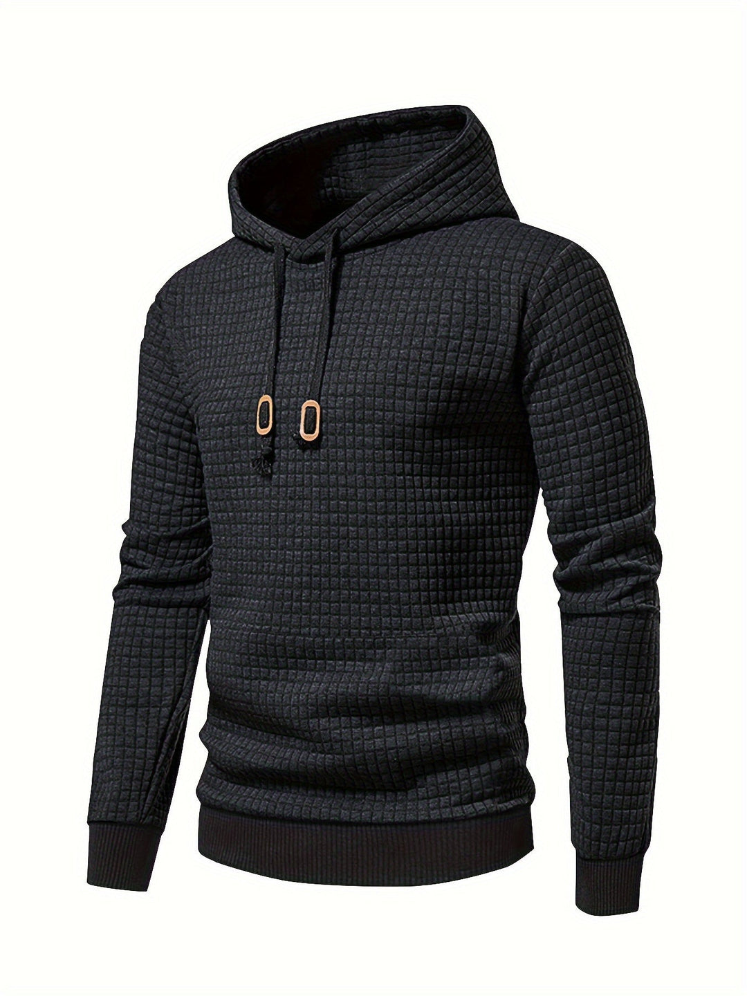 Garrison | Texturerad Huva Pullover Hoodie