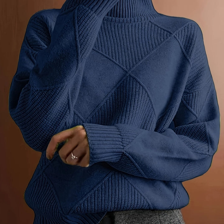 Maeve | Texturerad Polokrage Tröja