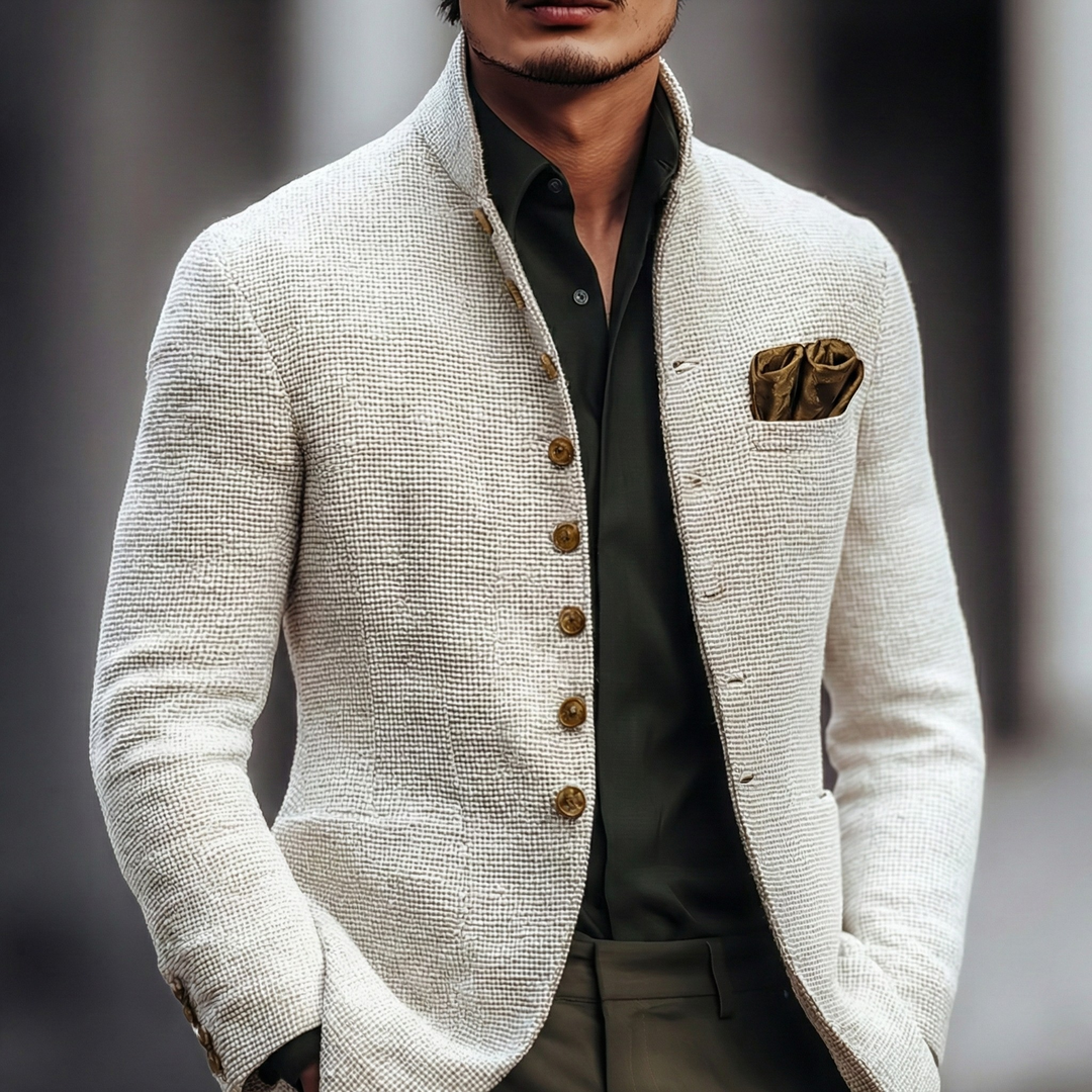 Harold | Raffinerad Enknäppt Cardigan