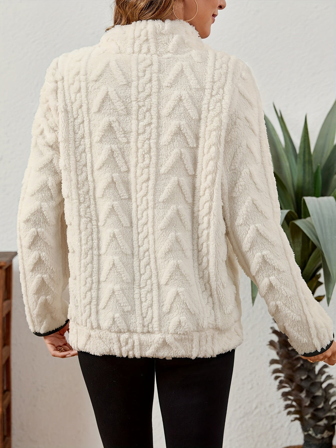 Delilah | Mysig Halv-Zip Tröja