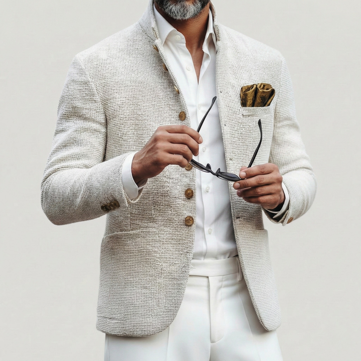 Harold | Raffinerad Enknäppt Cardigan