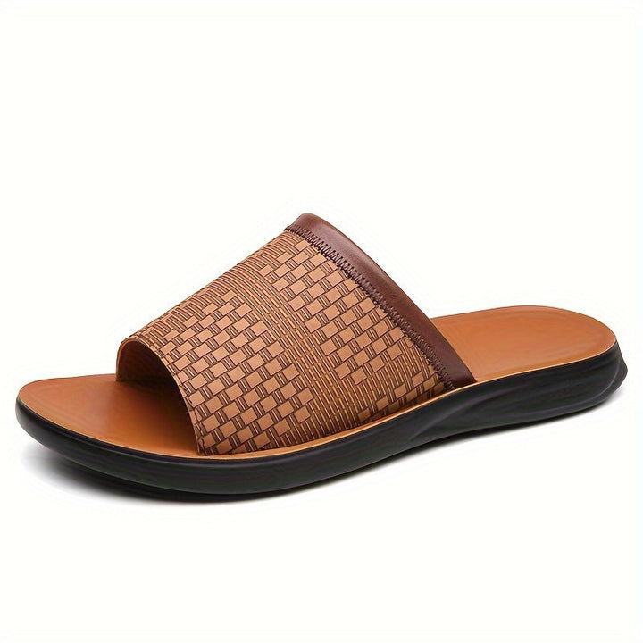 Elliot | Vävd Slide Sandaler