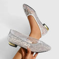 Cassidy | Elegant Spetsiga Ballerinaskor