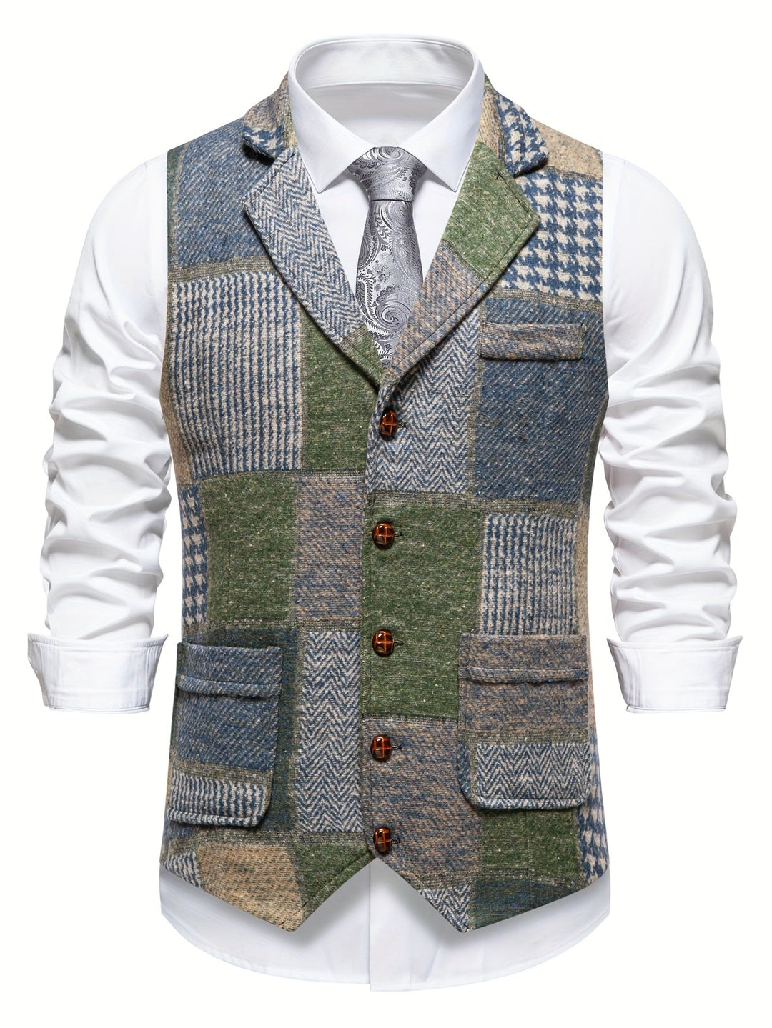 Tobias | Patchwork Skräddarsydd Västar