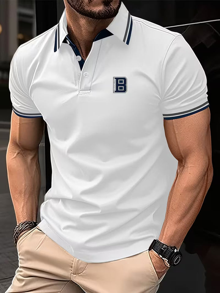 Walker | Avslappnad kortärmad polo