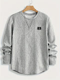 Edwin | Texturerad Crew Neck Topp