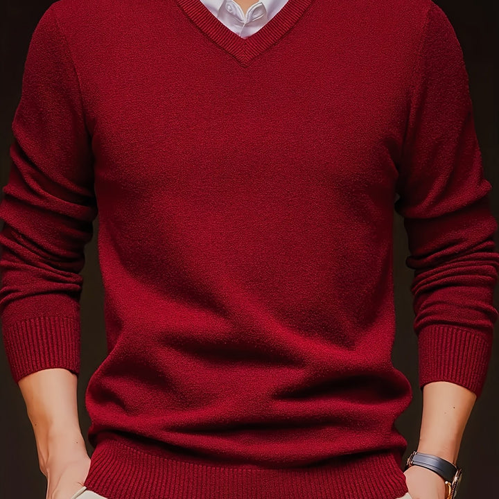 Emory | Klassisk V-ringad Tröja