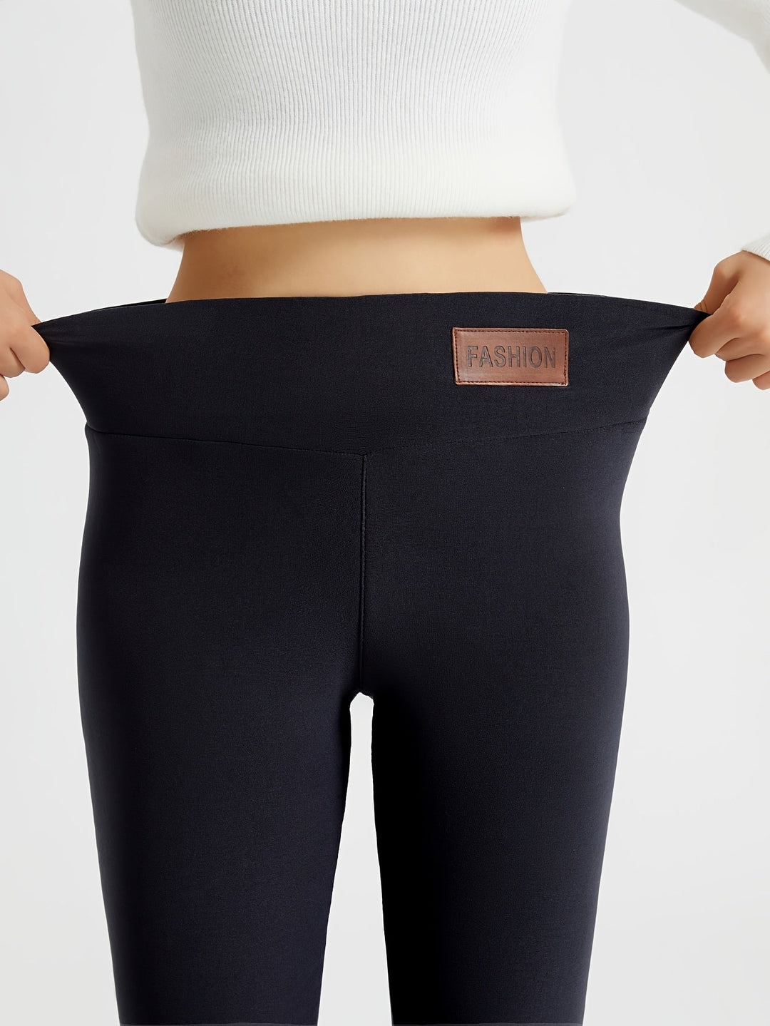 Lorna | Högmidjade Mysiga Vinterleggings