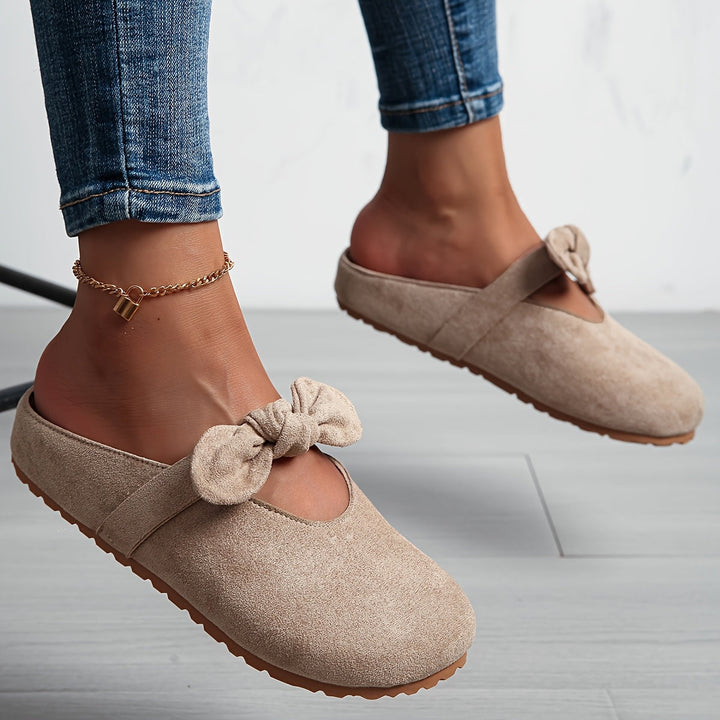 Whitney | Mjuk Båge Slip-On Mules