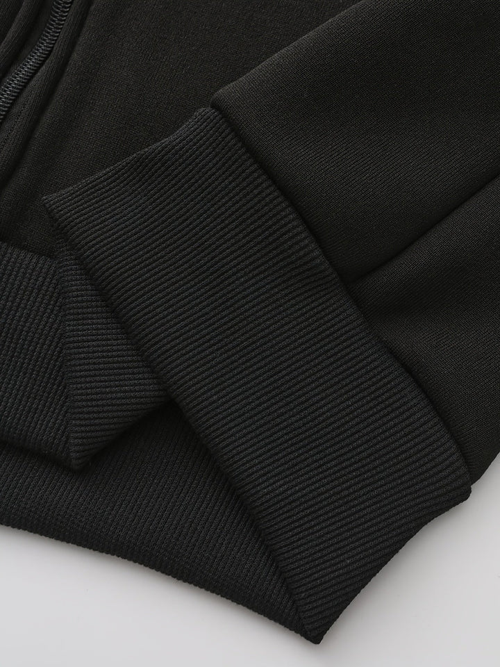 Cedric | Färgblock Zip-Up Hoodie