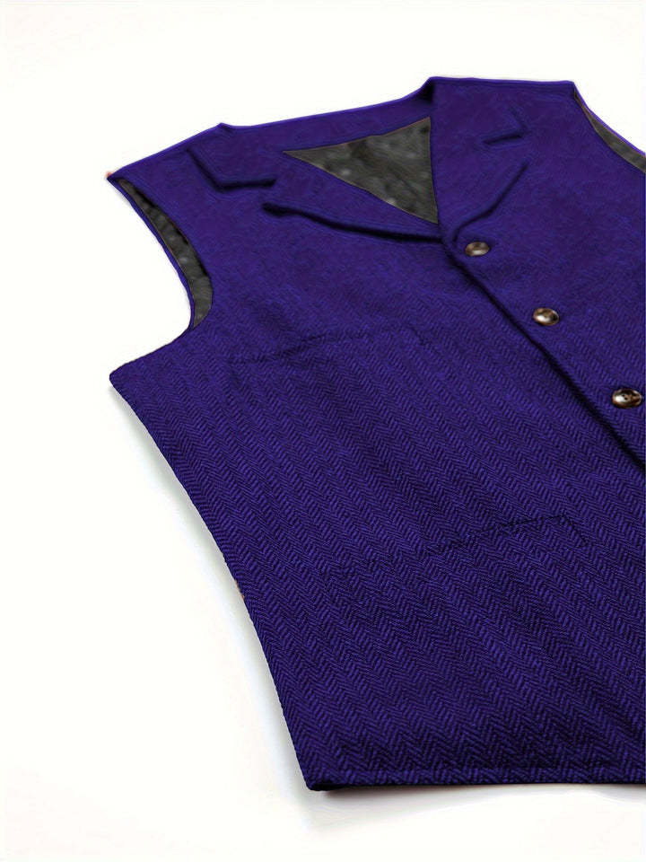 Colton | Heritage Herringbone Västen