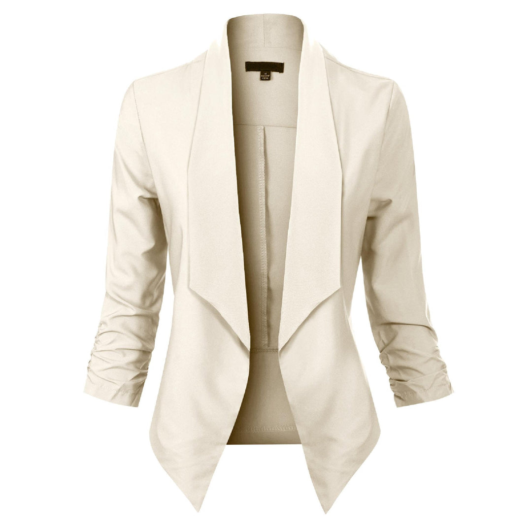 Penelope | Öppen Framskjutande Draperad Blazer