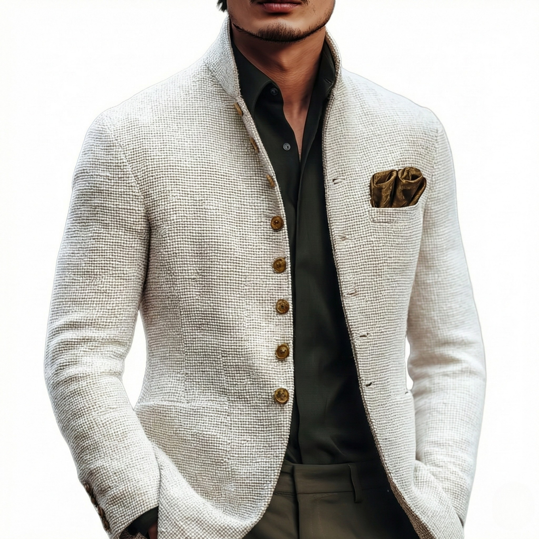 Harold | Raffinerad Enknäppt Cardigan