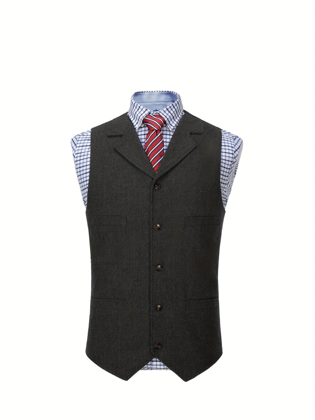 Colton | Heritage Herringbone Västen