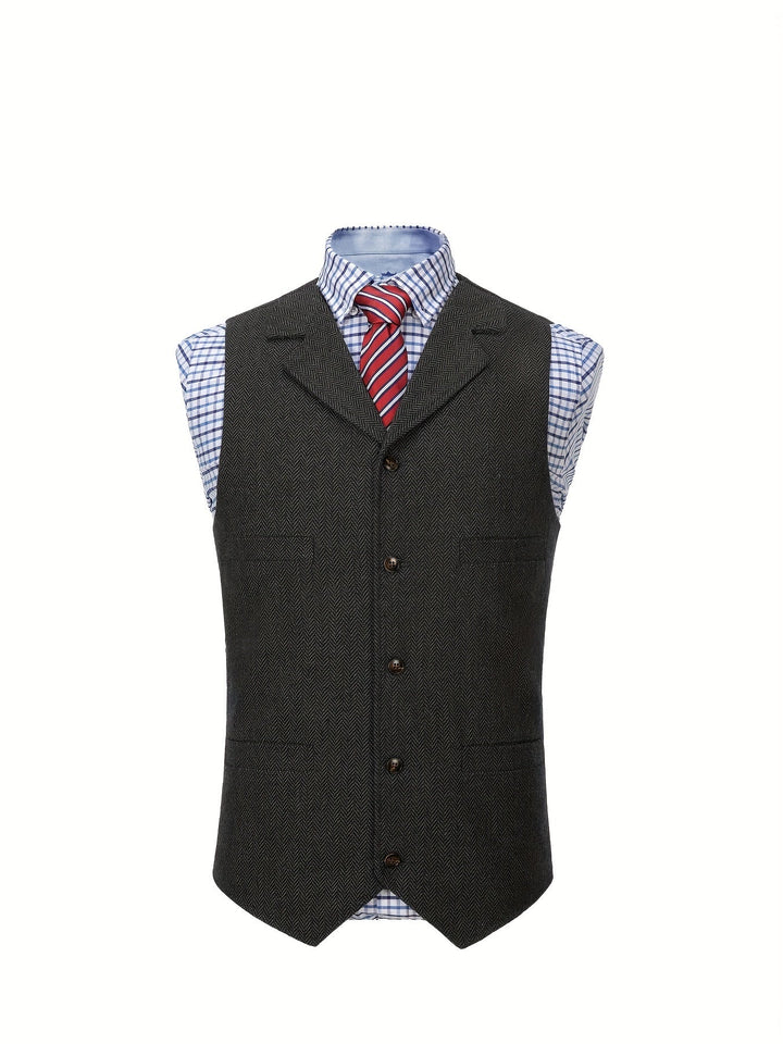 Colton | Heritage Herringbone Västen