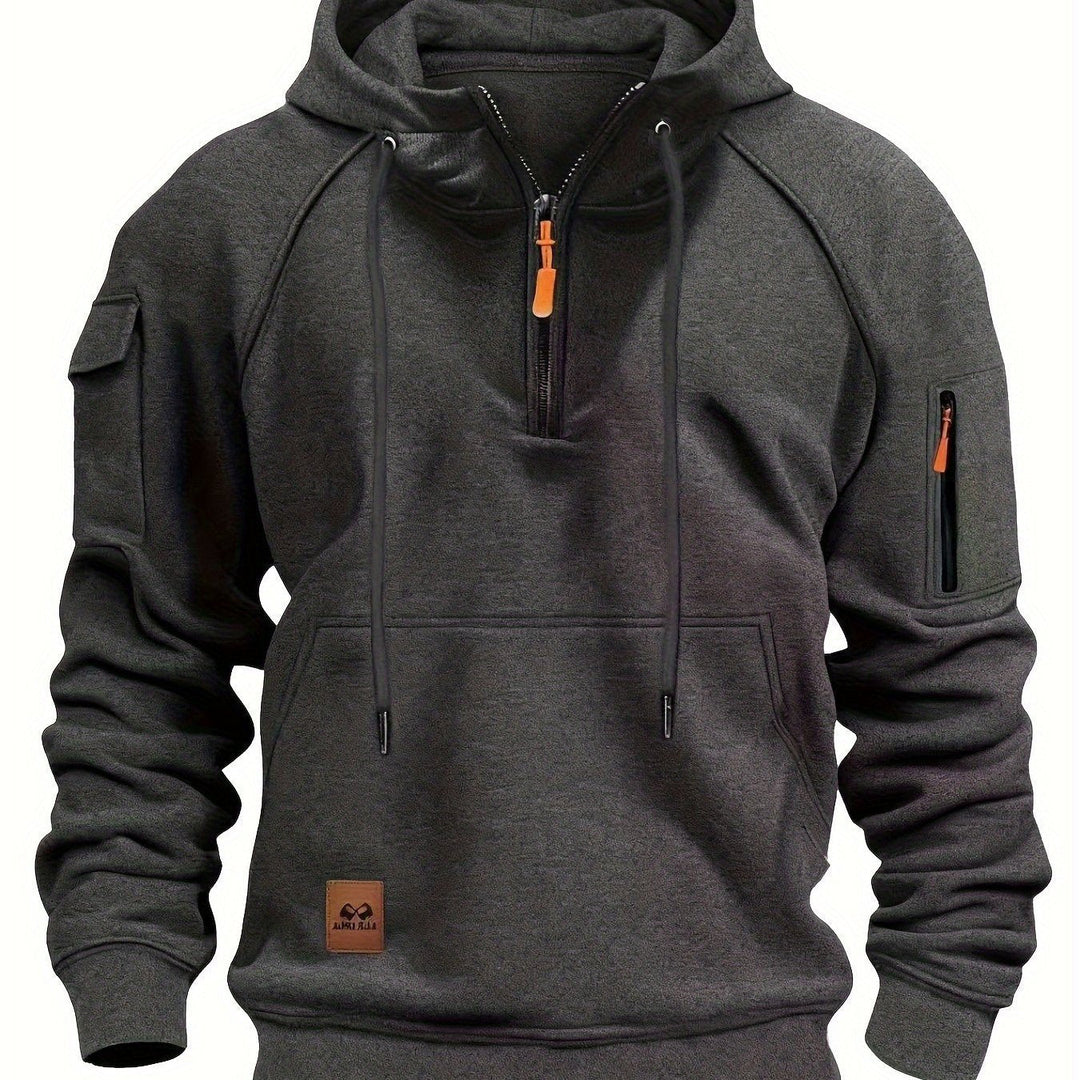 Rafferty | Utility Quarter-Zip Hoodie