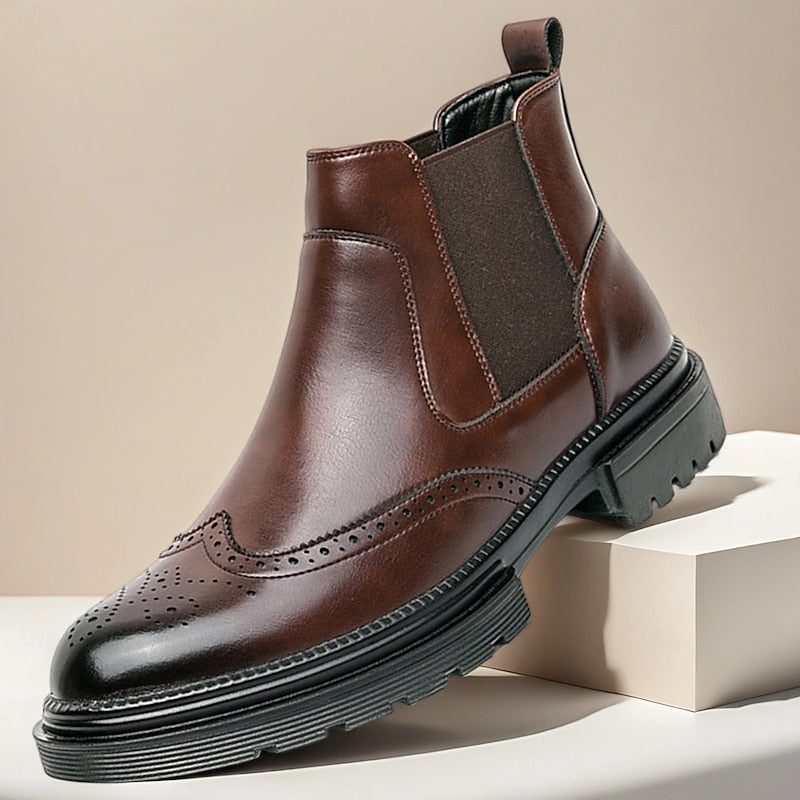 Alistair | Wingtip Chelsea Boots