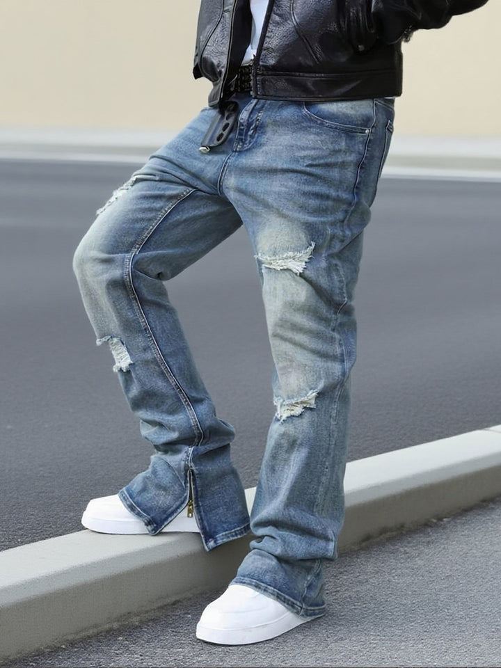 Easton | Avslappnade raka jeans
