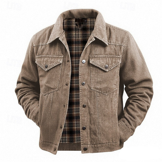 Harrison Ridge | Robust Fodrad Truckerjacka