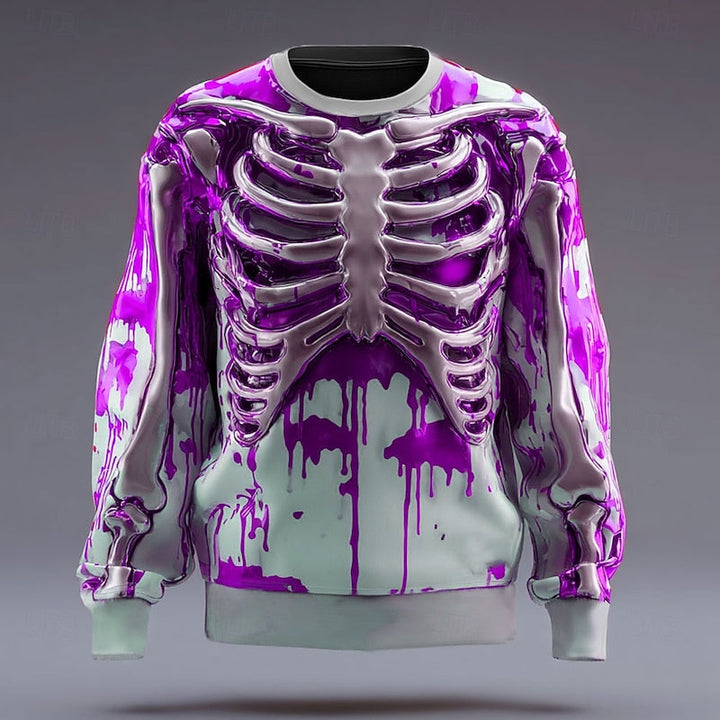 Rory | Halloween Skelett Crew Neck Sweatshirt