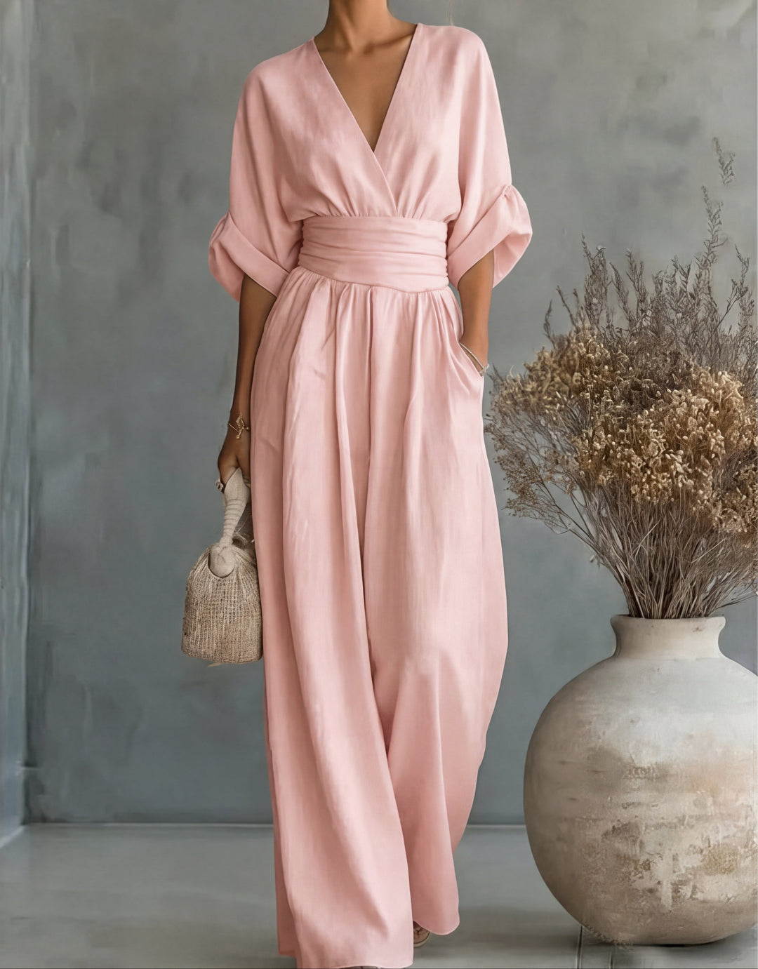 Genevieve | Elegant Byxdress med Vida Ben